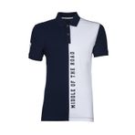 Ar-ma Erkek Polo Yaka Tişört Yazi Baskili Örme Kumaş Regular Fit%95 Pamuk%5 Likra 30/1 Tek Toplama Licrali Pike Y0TYO2694 Lacivert-L1