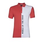 Ar-ma Erkek Polo Yaka Tişört Yazi Baskili Örme Kumaş Regular Fit%95 Pamuk%5 Likra 30/1 Tek Toplama Licrali Pike Y0TYO2694 Pembe-P5