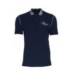 Ar-ma Erkek Polo Yaka Tişört Yazi Baskili Örme Kumaş Regular Fit%95 Pamuk%5 Likra 30/1 Tek Toplama Licrali Pike Y21374271201 İndigo-İ1