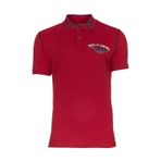 Ar-ma Erkek Polo Yaka Tişört Yazi Baskili Örme Kumaş Regular Fit%95 Pamuk%5 Likra 30/1 Tek Toplama Licrali Pike Y21374271201 Kırmızı-K1