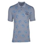 Ar-ma Erkek Polo Yaka Tişört Yazi Baskili Örme Kumaş Regular Fit%95 Pamuk%5 Likra 30/1 Tek Toplama Licrali Pike Y21374274601 Mavi-M1