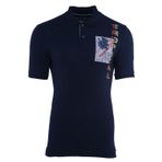 Ar-ma Erkek Polo Yaka Tişört Yazi Baskili Örme Kumaş Regular Fit%95 Pamuk%5 Likra 30/1 Tek Toplama Licrali Pike Y21374274701 Lacivert-L1