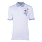 Ar-ma Erkek Polo Yaka Tişört Yazi Baskili Örme Kumaş Regular Fit%95 Pamuk%5 Likra 30/1 Tek Toplama Licrali Pike Y21374275201 Beyaz-B1