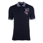 Ar-ma Erkek Polo Yaka Tişört Yazi Baskili Örme Kumaş Regular Fit%95 Pamuk%5 Likra 30/1 Tek Toplama Licrali Pike Y21374275201 Siyah-S1
