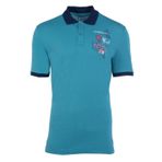 Ar-ma Erkek Polo Yaka Tişört Yazi Baskili Örme Kumaş Regular Fit%95 Pamuk%5 Likra 30/1 Tek Toplama Licrali Pike Y21374275201 Yeşil-Y1