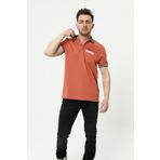 Ar-ma Erkek Polo Yaka Tişört Yazi Baskili Örme Kumaş Regular Fit%95 Pamuk%5 Likra 30/1 Tek Toplama Licrali Pike Y22374300601 Pembe-P4