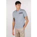 Ar-ma Erkek Polo Yaka Tişört Yazi Baskili Örme Kumaş Regular Fit%95 Pamuk%5 Likra 30/1 Tek Toplama Licrali Pike Y22374301201 Mavi-M1
