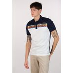 Ar-ma Erkek Polo Yaka Tişört Yazi Baskili Örme Kumaş Regular Fit%95 Pamuk%5 Likra 30/1 Tek Toplama Licrali Pike Y22374301401 Lacivert-L1