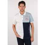 Ar-ma Erkek Polo Yaka Tişört Yazi Baskili Örme Kumaş Regular Fit%95 Pamuk%5 Likra 30/1 Tek Toplama Licrali Pike Y22374303101 Beyaz-B1