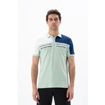 Ar-ma Erkek Polo Yaka Tişört Yazi Baskili Örme Kumaş Regular Fit%95 Pamuk%5 Likra 30/1 Tek Toplama Licrali Pike Y25374303801 Yeşil-Y2