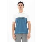Ar-ma Erkek Polo Yaka Tişört Yazi Baskili Örme Kumaş Regular Fit%95 Pamuk%5 Likra 30/1 Tek Toplama Licrali Pike Y25374304201 Beyaz-B1