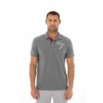 Ar-ma Erkek Polo Yaka Tişört Yazi Baskili Örme Kumaş Regular Fit%95 Pamuk%5 Likra 30/1 Tek Toplama Licrali Pike Y25374306201 Gri-G1
