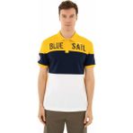 Ar-ma Erkek Polo Yaka Tişört Yazi Baskili Örme Kumaş Regular Fit%95 Pamuk%5 Likra 30/1 Tek Toplama Licrali Pike Y25374306501 Sarı-S2