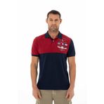 Ar-ma Erkek Polo Yaka Tişört Yazi Baskili Örme Kumaş Regular Fit%95 Pamuk%5 Likra 30/1 Tek Toplama Licrali Pike Y25374306601 Lacivert-L1