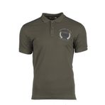 Ar-ma Erkek Polo Yaka Tişört Yazi Baskili Örme Kumaş Regular Fit%95 Pamuk%5 Likra 30/1 Tek Toplama Licrali Pike Y9TYO7949 Haki-H1