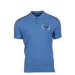 Ar-ma Erkek Polo Yaka Tişört Yazi Baskili Örme Kumaş Regular Fit%95 Pamuk%5 Likra 30/1 Tek Toplama Licrali Pike Y9TYO7949 Mavi-M4