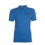 Ar-ma Erkek Polo Yaka Tişört Yazi Baskili Örme Kumaş Regular Fit%95 Pamuk%5 Likra 30/1 Tek Toplama Licrali Pike Y9TYO7962 Mavi-M7