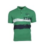 Ar-ma Erkek Polo Yaka Tişört Yazi Baskili Örme Kumaş Regular Fit%95 Pamuk%5 Likra 30/1 Tek Toplama Licrali Pike Y9TYO7979 Yeşil-Y9
