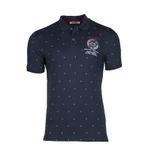 Ar-ma Erkek Polo Yaka Tişört Yazi Baskili Örme Kumaş Regular Fit%95 Pamuk%5 Likra 30/1 Tek Toplama Licrali Pike Y9TYO7980 Lacivert-L1