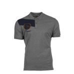 Ar-ma Erkek Polo Yaka Tişört Yazi Baskili Örme Kumaş Regular Fit%95 Pamuk%5 Likra 30/1 Tek Toplama Licrali Pike Y9TYO7997 Gri-G1