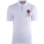 Ar-ma Erkek Polo Yaka Tişört Yazi Baskili Regular Fit Tek Toplama Licrali Pike Y21374274701 - Beyaz