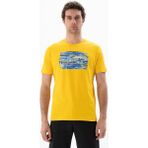 Ar-ma Erkek Regular Fit Bisiklet Yaka Tişört Y25344403001 - 05S-Sarı