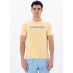 Ar-ma Erkek Slim Fit Bisiklet Yaka Tişört Y25344451801 - Sarı - XXL