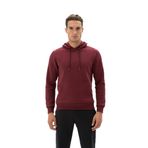 Ar-ma Erkek Sweatshirt Regular Fit Kapüşonlu%70 Pamuk%30 Polyester 3 İplik Kanguru Cepli Baskısız K24254928801 Bordo-B1
