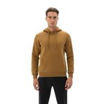 Ar-ma Erkek Sweatshirt Regular Fit Kapüşonlu%70 Pamuk%30 Polyester 3 İplik Kanguru Cepli Baskısız K24254928801 Kahverengi-K3