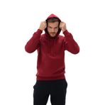 Ar-ma Erkek Sweatshirt Regular Fit Kapüşonlu%70 Pamuk%30 Polyester 3 İplik Kanguru Cepli Baskısız K24254928801 Kırmızı-K1