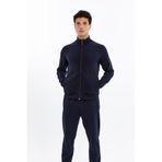 Ar-ma Erkek Tam Fermuar Sweatshirt Baskisiz Basic Fleto Fermuar Cepli Dik Yaka Örme Kumaş Slim Fit%80 Pamuk%14 Polyester%6 Elastan Scuba İnterlok K30324989802 Lacivert-L1