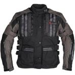 AR Motors Venom Tourex Touring Motorsiklet Ceket ( Mont ) Gri - Siyah - 2XL