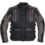 AR Motors Venom Tourex Touring Motorsiklet Ceket ( Mont ) Gri - Siyah - 3XL