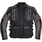 AR Motors Venom Tourex Touring Motorsiklet Ceket ( Mont ) Gri - Siyah - 4XL
