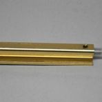 Ar-Pat 12 cm Aluminyum Sarı Gömme Sürgü