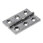 Ar-Pat Krom 4x3 cm Pirinç Dar Sabit Menteşe
