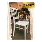 AR PLASTİK NAPOLYON ORGANİZASYON SANDALYESİ*** 2 ADET DÜGÜN SANDALYESİ-BALKON SANDALYESİ-MUTFAK SANDALYESİ***