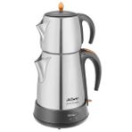 Ar3004-ınx Çaycı Klasik Paslanmaz Çelik Çay Makinesi - Inox
