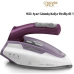 AR690 Tripper Seyahat Ütüsü Mor & Sılverfox Gümüş Kolye Hediye