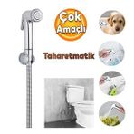 Ara Musluk Filtreli Tuvalet Wc Banyo Klozet Bide Taharet Muslugu Bebek Hayvan Araba Yikama Muslugu