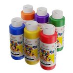Ara Renkler Parmak Boyası 6'lı Set 6x120ml