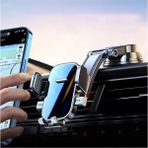 Araba Akrobat Telefon Tutucu Araç Içine Cep Telefonu Tutacağı Oto Aksesuar Arac Telefon Tutucu - Siyah