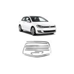 Araba Alışveriş Volkswagen Aksesuar Golf 7 Sportif Metal Krom Cam Çıta Seti