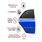 Araba Araç Oto Yan Cam Güneşlik Örtü Perde Kılıf Güneşliği Araba Anne Bebek Emzirme Perdesi