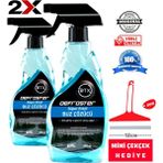 Araba Cam Buz Çözücü Sprey 2'li 500 ml & Mini Çekçek 12 cm