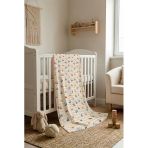 Araba Desenli Soft Touch Termal Bebek Battaniyesi Cbt0002 Renkli 100 X 150