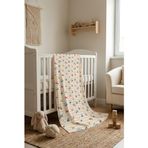 Araba Desenli Soft Touch Termal Bebek Battaniyesi CBT0002