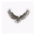 Araba İçin Kartal Sticker Yapıştırması Etiket Oto Leptop 17cm X1
