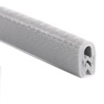 Araba Kapı Lastik Contası ve Hava Sızdırmazlık Şer 0,3-5mm Kenarlar İçin Kauçuk U-Şekilli Kenar Trimi Metal Klipsler, Çok Renkli, Çoklu Boyutlar(2pcs 13mm*8mm grey)
