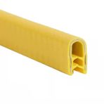 Araba Kapı Lastik Contası ve Hava Sızdırmazlık Şer 0,3-5mm Kenarlar İçin Kauçuk U-Şekilli Kenar Trimi Metal Klipsler, Çok Renkli, Çoklu Boyutlar(2pcs 17mm*10mm yellow)